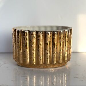 24kt Gold Detailed Planter